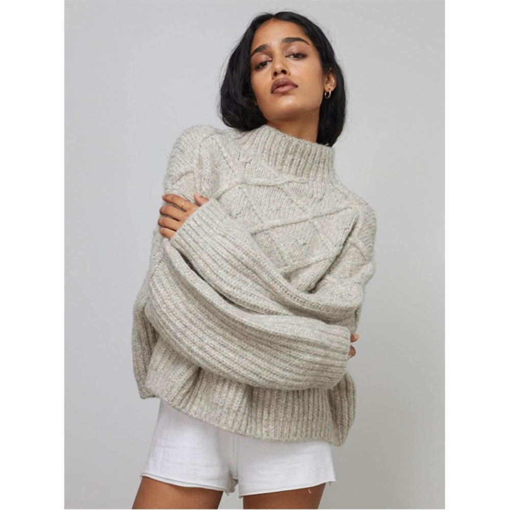 Lunya - Chunky Wool Sweater. EUC.